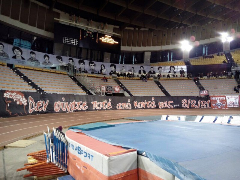 Οι οπαδοί του Ολυμπιακού δεν ξεχνούν τα 21 θύματα της τραγωδίας της Θύρας 7