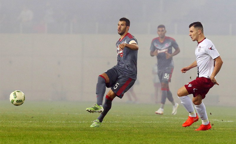 Ο Μιλιβόγεβιτς σε φάση από το παιχνίδι