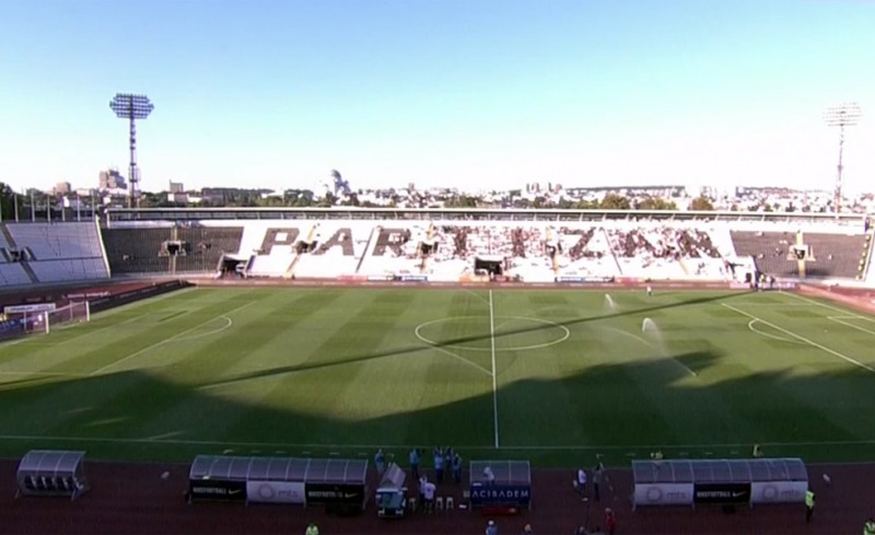 Εδώ βλέπετε πως είναι η εικόνα στις εξέδρες...