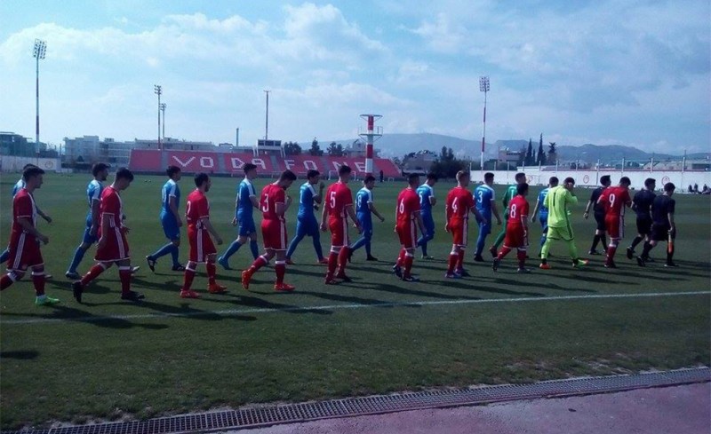 Μόλις βγήκαν στον αγωνιστικό χώρο Ολυμπιακός και Ατρόμητος